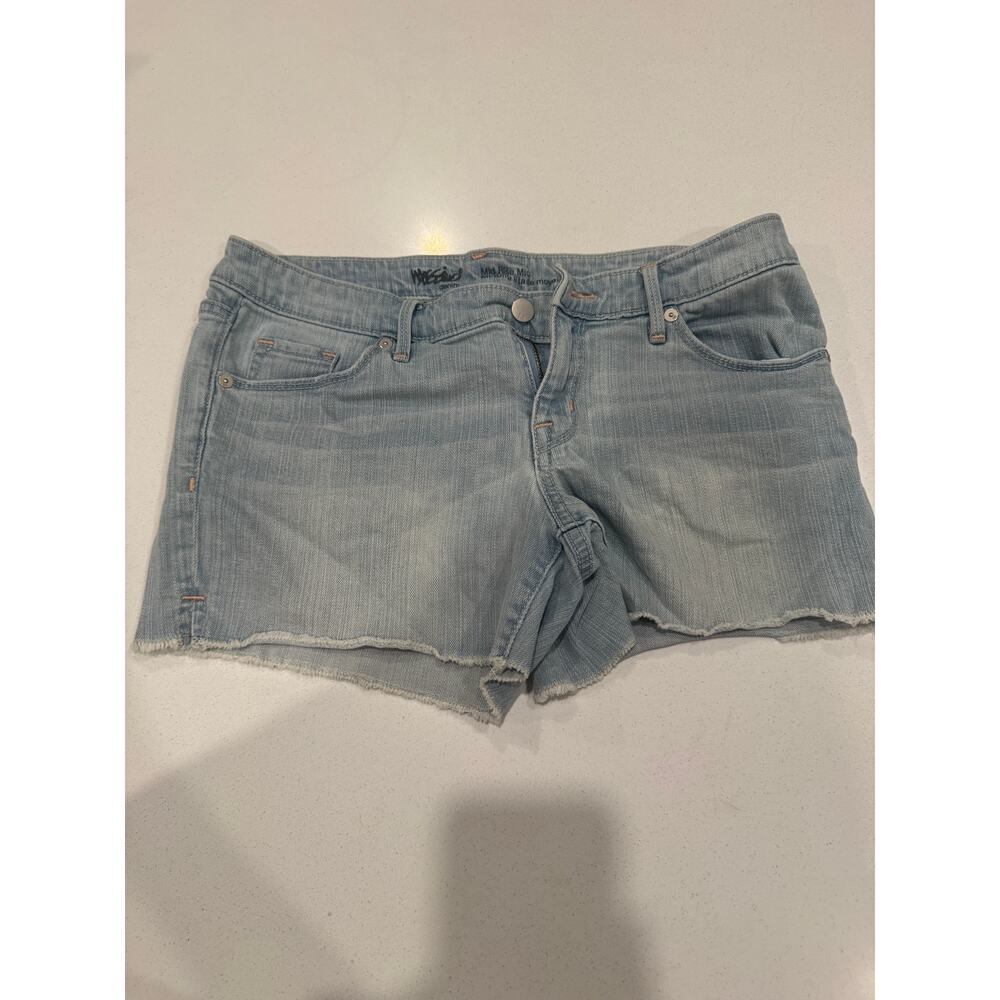 Mossimo Supply Co. Light Blue Denim Cutoff Shorts